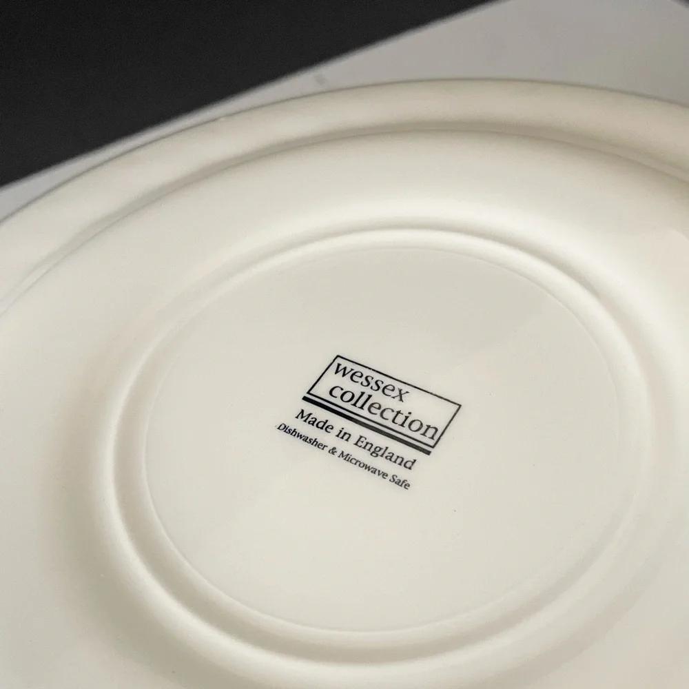 SET of 2 Blue Willow Dinner Plates - Essex